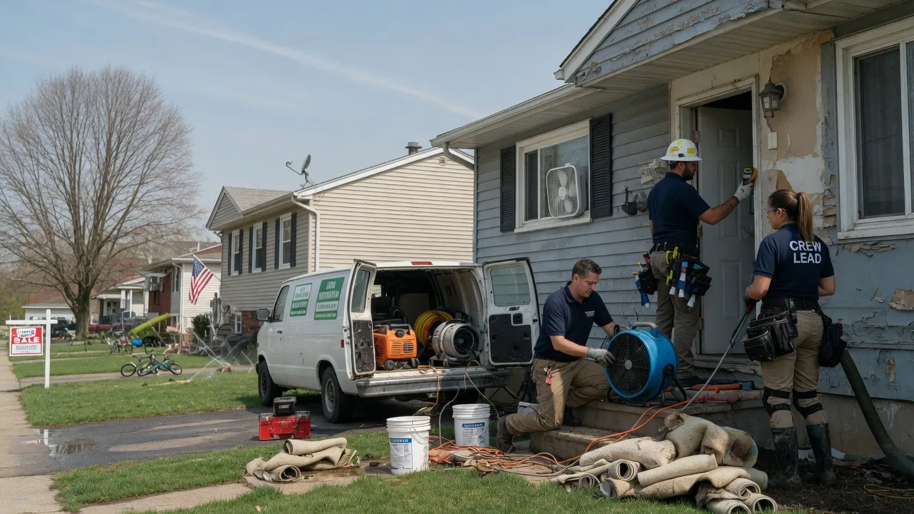 Flood Cleanup in Lexington, TX near me